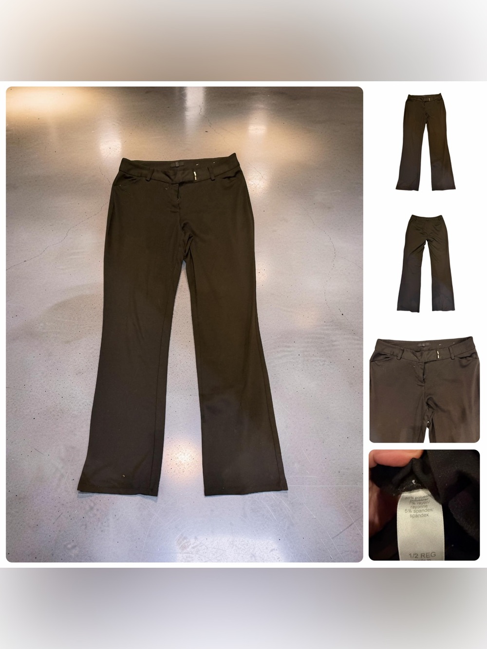 Women’s Black Bootcut Jeans - Classic Everyday Style